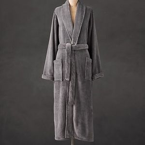 NEW Grey Restoration Hardware Robe